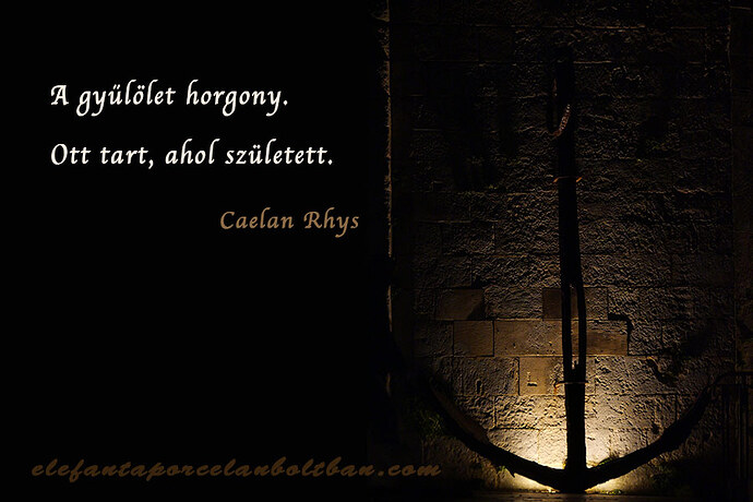 A gyűlölet horgony